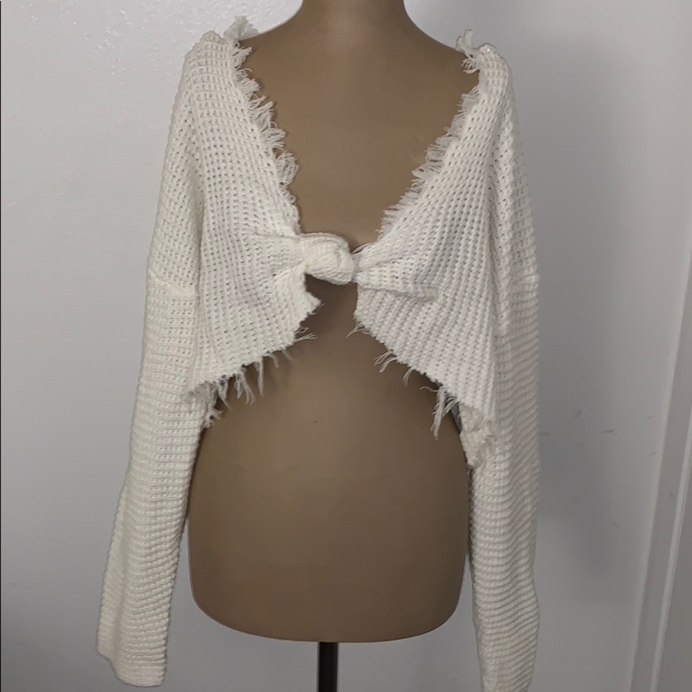 White sweater
